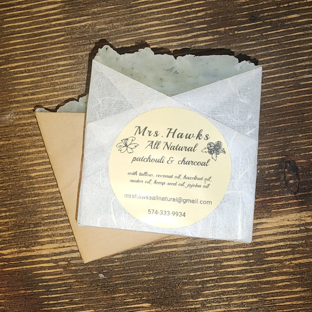 Patchouli & Charcoal Face & Body Bar